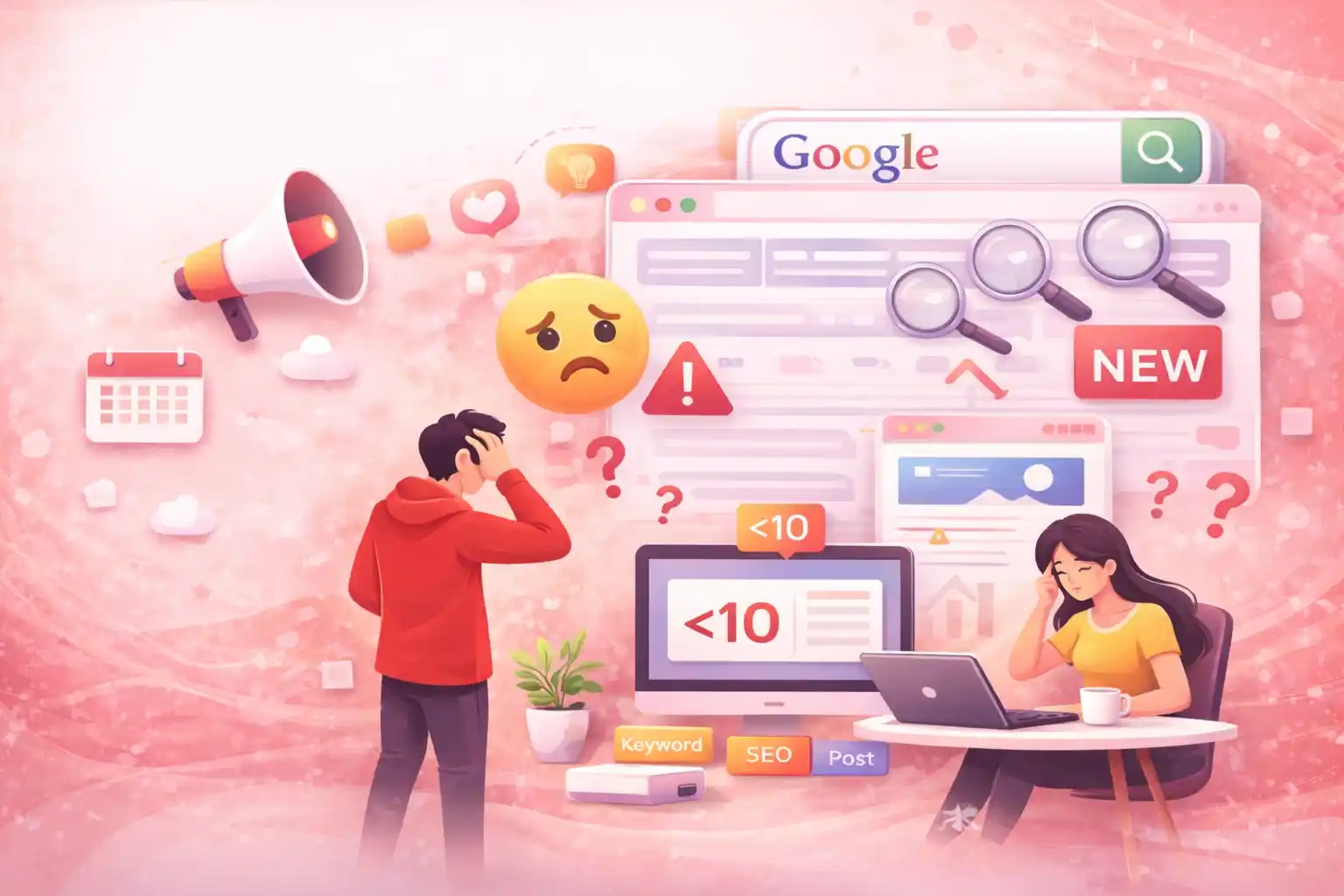 New website not ranking on Google SEO issues