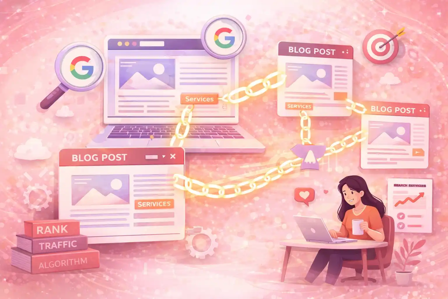Internal linking SEO structure